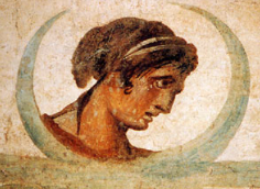 Mitreo Castra Peregrinorum - la Luna